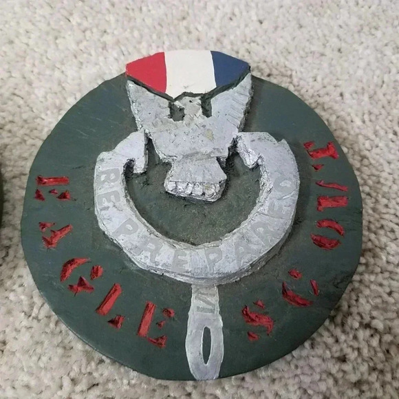 Boy Scouts of America Wood Carving Project Plaques - Picture 2 of 4